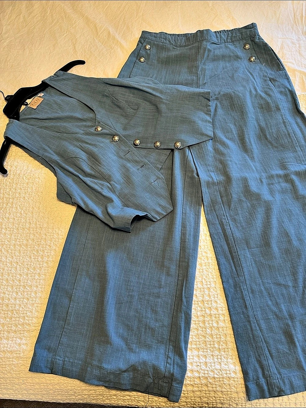 GLG Blue Pantsuit
